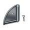 Model A Ford Hood Corners - Molded Rubber - Includes Rivets