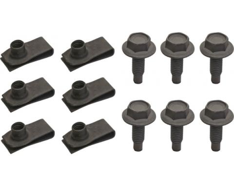 Ford Thunderbird Front Valance Center Hardware Kit, 1966