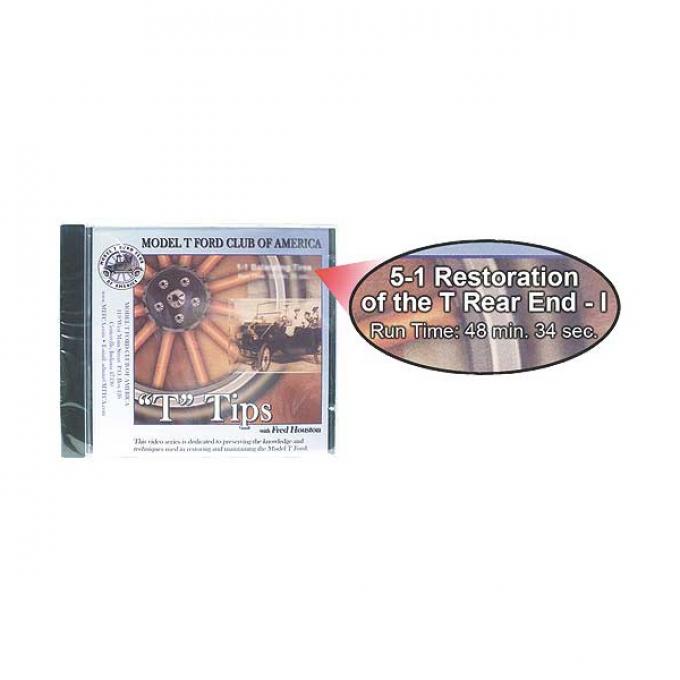 MTFCA T Tips On DVD - Restoration Of The T Rear End I - Series 5 ...