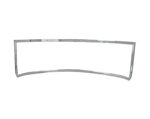 Windshield Frame - Chrome - Includes Rubber Gasket & Pivot Studs - USA Made - Ford Roadster & Ford Phaeton