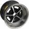 Ford Magnum 500 Modified Wheel, Brushed Aluminum, 15 x 10, Each, 1955-1979