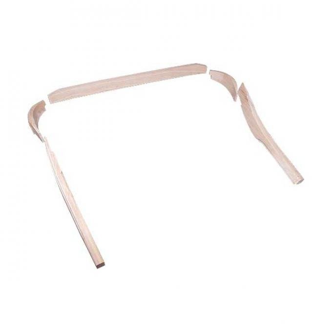 Model T Ford Seat Wood - Seat Tack Rails - 5 Pieces