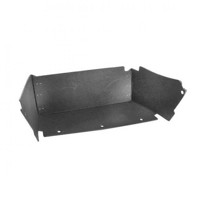 Ford Mustang Glove Box Liner - With Air Conditioning - Stainless Steel Clips Are Installed