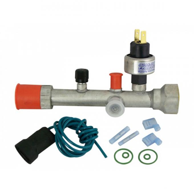 Air Conditioning POA Valve Upgrade, With R12 Refrigerant Fitting, Torino/Ranchero 1972-1976