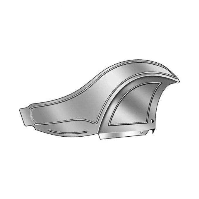 Model T Ford Front Fender - Left - Steel - Passenger