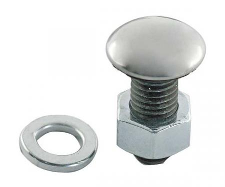 Ford Pickup Truck Rear Bumper Bolt - Stainless Steel Cap - 9/16 - 12 x 1-1/2