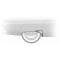 Ford Thunderbird Fender Skirt Stone Guards, Stainless Steel, With Brackets, 1955-57
