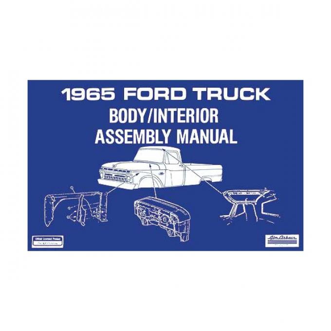 Body and Interior Assembly Manual - 1965 Pickup - 64 Pages