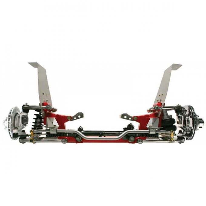 Fairlane Independent Front Suspension Kit, Wilwood Calipers, Show Package, 1966-1967