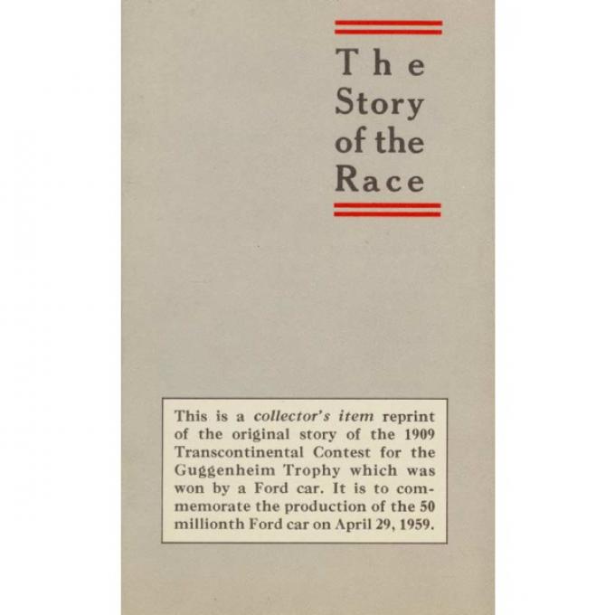 The Story Of The Race - 15 Pages - 32 Illustrations