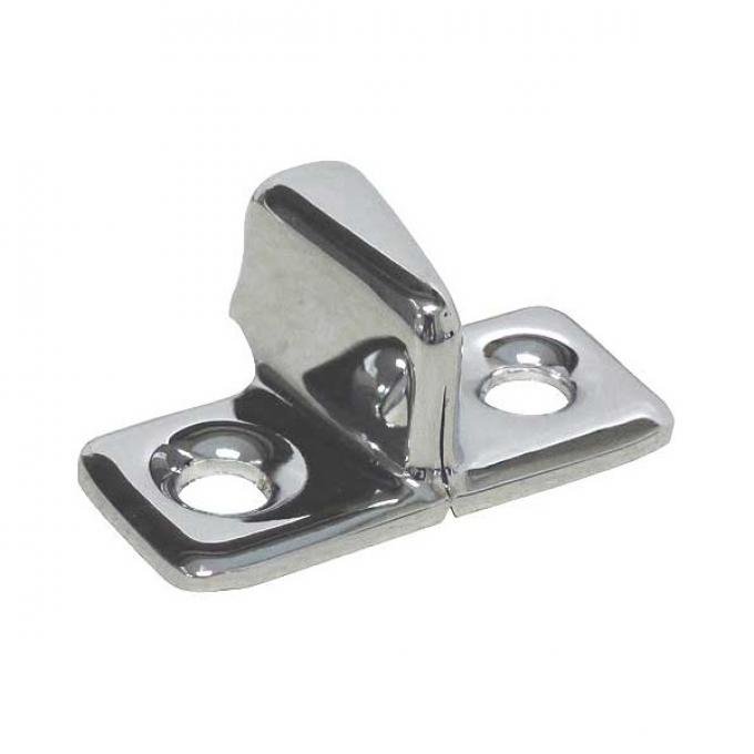 Male Dovetail - Chrome - Without Mounting Screws - Ford Closed Car & Ford Cabriolet