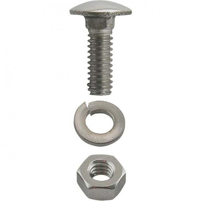 Front Fender Brace Bolt Set - Edge To Front Fender - 6 Pieces - Stainless Steel - Ford