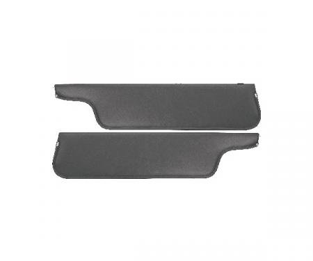 Sun Visors - Charcoal - Without Arm & Bracket