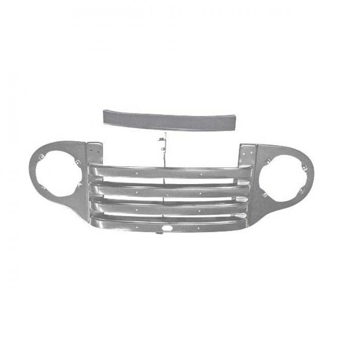 Ford Pickup Truck Grille - With Holes for the Grille Bars -F1, F2 & F3