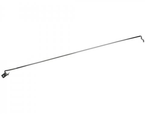 Drake Muscle 1979-1987 Ford Mustang 79-87 Hood Prop Rod (Stainless) E7ZZ-16826-S