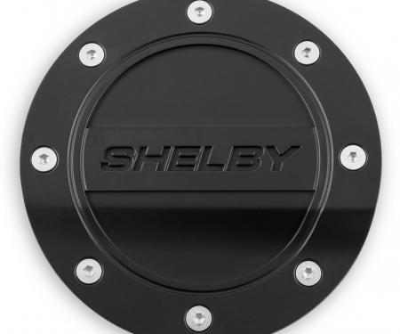 Drake Muscle 2015-2019 Ford Mustang Shelby All Black Fuel Door (2015-18) FS3Z-6640526-SA