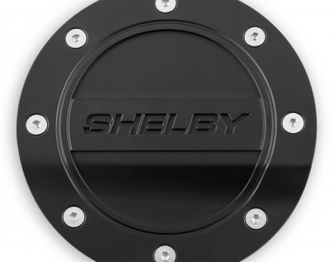 Drake Muscle 2015-2019 Ford Mustang Shelby All Black Fuel Door (2015-18) FS3Z-6640526-SA