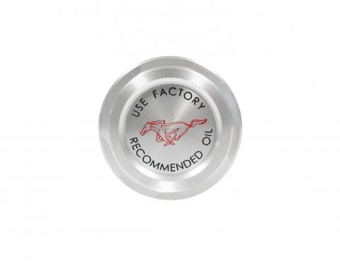 Drake Muscle 2015-2021 Ford Mustang Oil Cap Cover FR3Z-6766-BL-E
