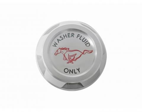 Drake Muscle 2015-2021 Ford Mustang Washer Fluid Reservoir Cap Cover FR3Z-17632-BL