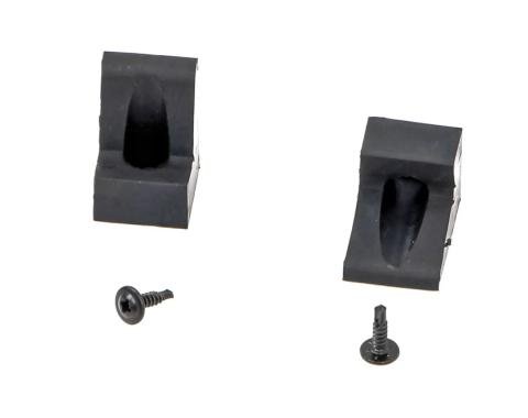 AMD Tailgate Bumper Kit w/ Screws, 64-79 F-Series Pickup Bronco; 66-77 Bronco U-KF4106A