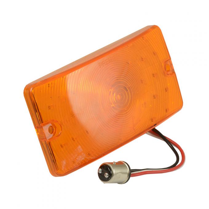 Dennis Carpenter LED Parklight / Turn Signal Lens - 1959-64 Ford Truck, 1969-77 Ford Bronco C9TZ-13208-LED