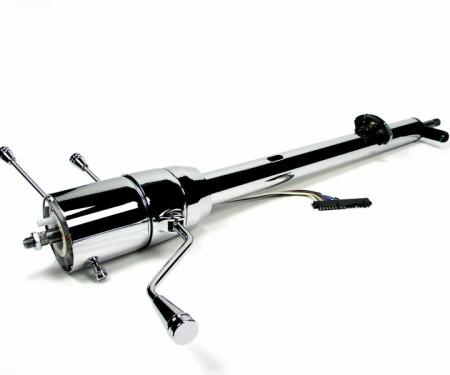 ididit Retrofit 67-72 Chevy Truck, Tilt Column Shift, Chrome Plate 1140657020