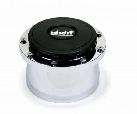 ididit Steering Wheel Adaptor, 9 Bolt w/o Horn, Polished 2201300040