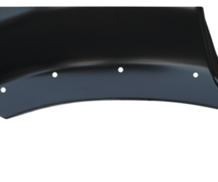 Key Parts '01-'07 Rear Wheel Arch with Molding Holes, Passenger's Side 1940-150 R