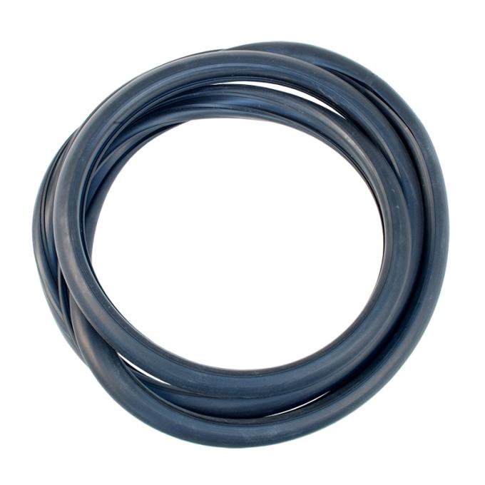 Dennis Carpenter Back Glass Seal - Double Groove for Chrome - All except Victoria - 1949-51 Ford Car 0A-7042084