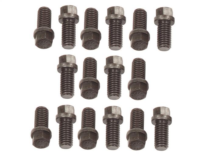 Mr. Gasket Header Bolts, 3/8-16 X 3/4 Inch Hex Head, Set of 16 919G