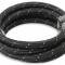 Mr. Gasket Black Nylon Braided Hose 8 AN, 20 Feet 842008