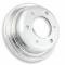 Mr. Gasket Chrome Crankshaft Pulley, Single Groove 8827