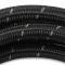 Mr. Gasket Black Nylon Braided Hose 8 AN, 20 Feet 842008