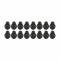 Mr. Gasket Header Bolts, 3/8-16 X 3/4 Inch Hex Head, Set of 16 919G