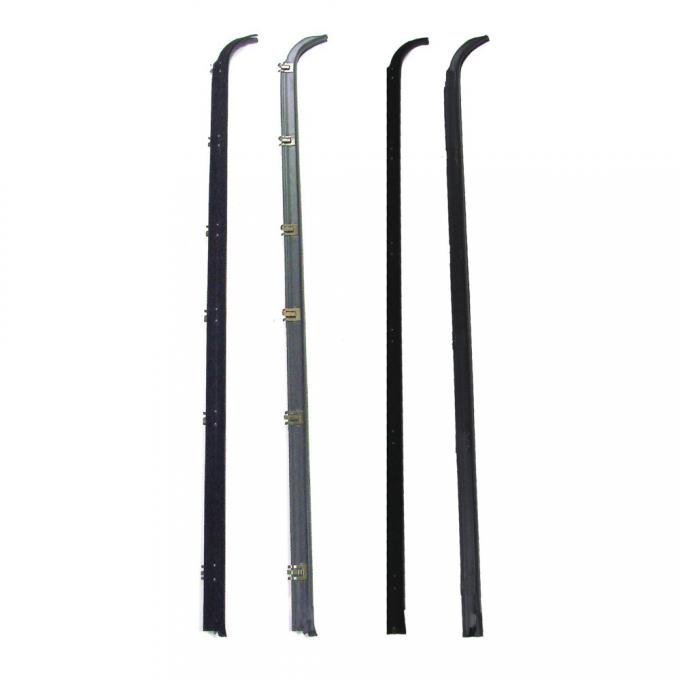 Precision Beltline Molding Kit, Left and Right Hand, 4 Piece Kit, Without Vent Windows, Inner Beltline Molding Stapled Directly To Door Panel WFK 2110 83 XLT