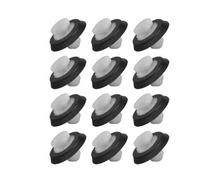 Precision 2020-2025 Ford Explorer Windshield Side Molding Clip Kit, 12 Piece Set PCK-2566-20