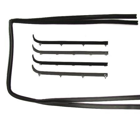 Precision Beltline Molding and Glass Run Channel Kit, Left and Right Hand, 6 Piece Kit WFK 2111 87