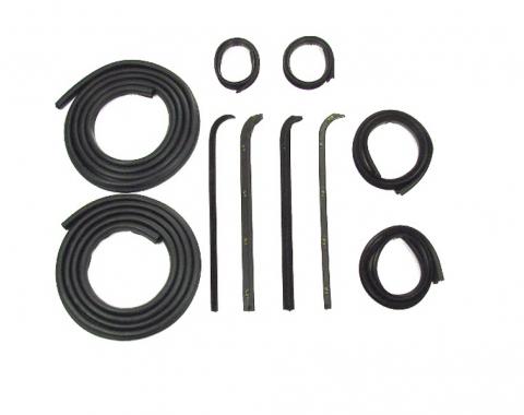Precision Door Weatherstrip Seal Kit, Glassruns, Beltlines and Door Seals. Left and Right, 10 Piece Kit DK 2110 71