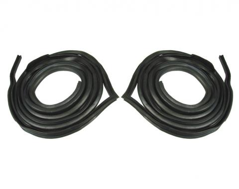 Precision Ford Falcon 1960-1962  Door Weatherstrip Seal Kit, Left and Right Hand, 2 Piece Kit, Fits Sedans DWP 2311 60