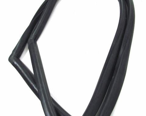 Precision 1966-1977 Ford Bronco Quarter Window Weatherstrip Seal, Without Trim Groove, Right Hand WBL DQ1085 T RH