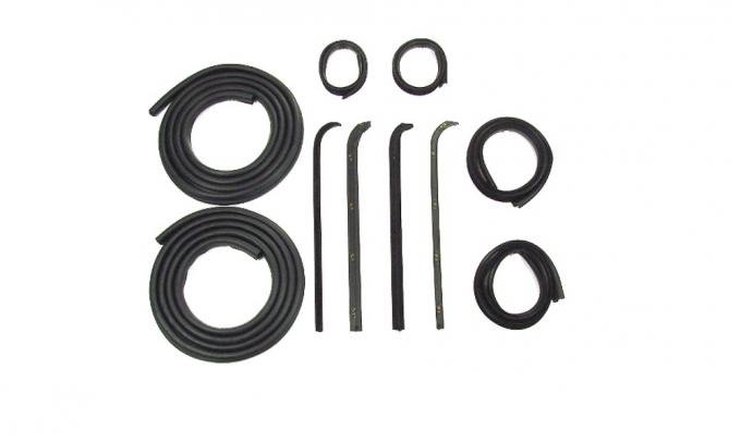 Precision Door Weatherstrip Seal Kit, Glassruns, Beltlines and Door Seals. Left and Right, 10 Piece Kit DK 2110 71