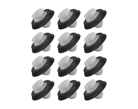 Precision 2020-2025 Ford Explorer Windshield Side Molding Clip Kit, 12 Piece Set PCK-2566-20