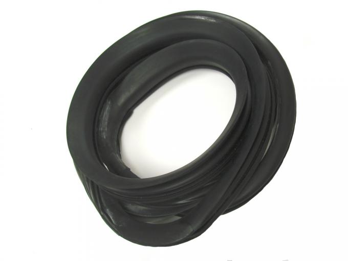 Precision 1969-1970 Ford Mustang Coupe Models - Rear Window Weatherstrip Seal, Works With Chrome Trim That Inserts into Body Clips WCR DB4125
