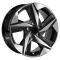 OE Replica Wheels HY12 - 17" Replica HY12 fits Hyundai 17 in. x 7 in. Gloss Black HY12-17070-5450-45MB