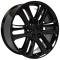 OE Replica Wheels FR76 - 22" Replica Wheel fits Ford F150 - FR76 Black 22x9 FR76-22090-6135-44B