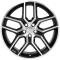 OE Replica Wheels FR73 - 20" Replica Wheel FR73 Fits Ford Explorer Rim 20x9 Black Mach'd Wheel FR73-20090-5450-44MB