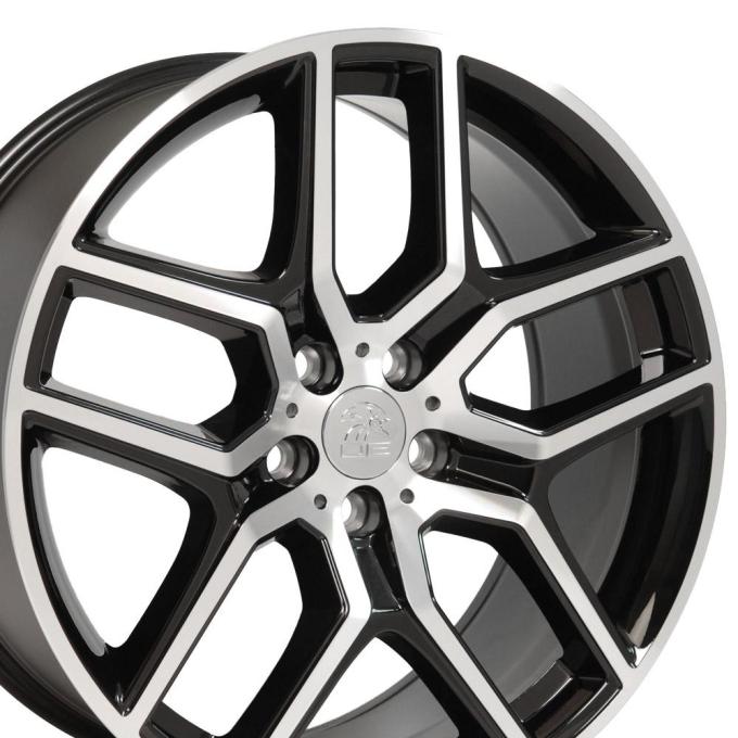OE Replica Wheels FR73 - 20" Replica Wheel FR73 Fits Ford Explorer Rim 20x9 Black Mach'd Wheel FR73-20090-5450-44MB