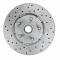 Leed Brakes Power Front Kit with Drilled Rotors and Red Powder Coated Calipers RFC0025-P307X