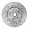 Leed Brakes 1964-1966 Ford Mustang Power Front Kit with Drilled Rotors and Zinc Plated Calipers FC0001-H405MX