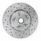 Leed Brakes Spindle Kit with Drilled Rotors and Zinc Plated Calipers FC0025SMX